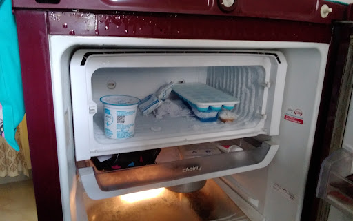 180 ltr fridge overcooling issue solved  if you need repair then please call us post image