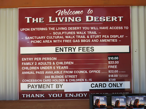 Living Desert Park Pay Station