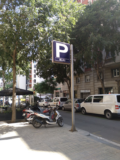 Parking Blau - Thumbnail