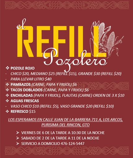 El REFILL POZOLERO - Thumbnail