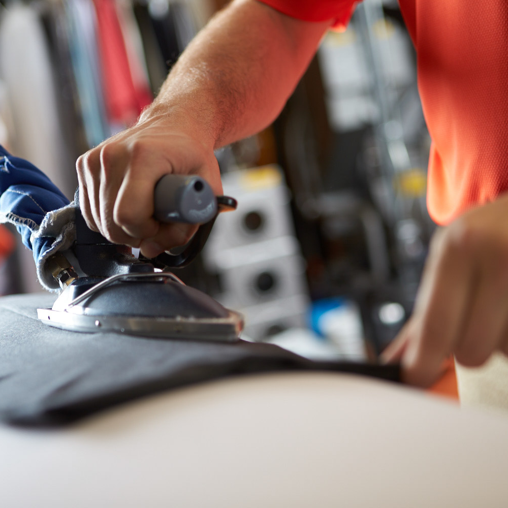 Self-service laundry at Linwood Laundry, Carmel, IN