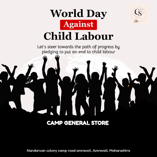 On this World Day Against Child Labor, Camp General Store in Amravati stands in solidarity with t… post image