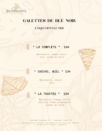 Menu Les Fringants Page 4