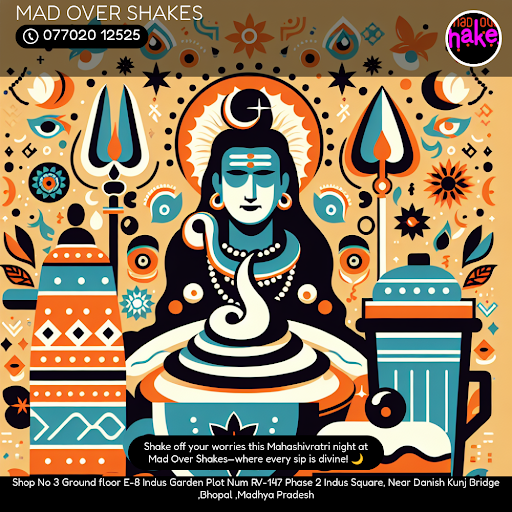 Join us at Mad Over Shakes in Bhopal to celebrate Mahashivratri with peace & joy! Experience the… post image