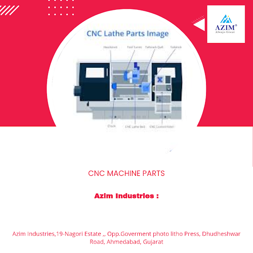 Find top-quality CNC machine parts at Azim Industries in Ahmedabad. Elevate your projects with th…