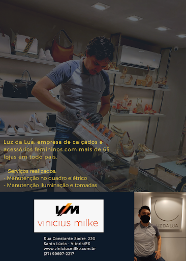 Vinícius Milke - Eletricista de manutenção residencial