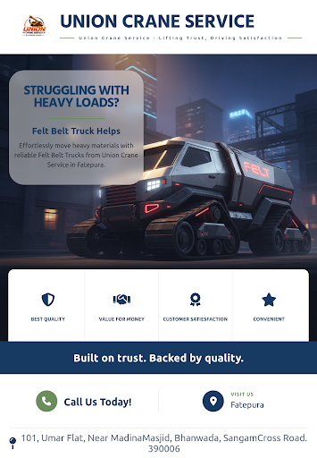 Felt belt truck post image