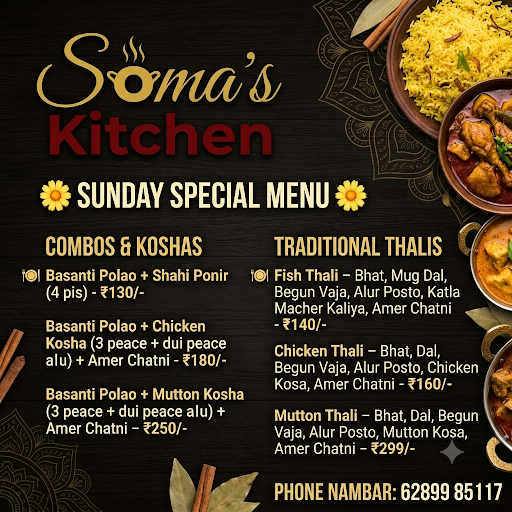 Sunday special menu post image