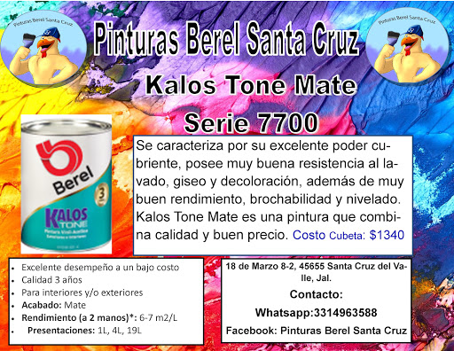 Pinturas Berel Santa Cruz - Thumbnail