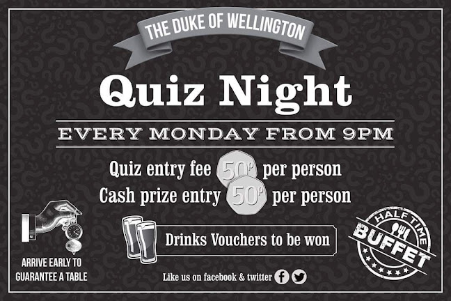The Duke of Wellington High Bridge. Open Times