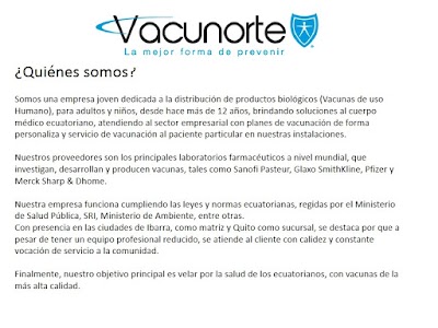 Photos of Vacunorte