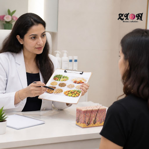 Struggling with acne and wondering if your food choices are to blame? At ZION AESTHETIC CLINIC in… post image