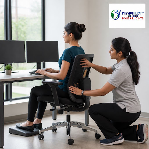Long hours at a desk can trigger neck stiffness, shoulder tension and lower back pain. Our specia… post image