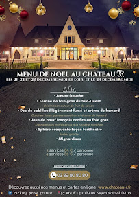 Menu Hôtel - Restaurant du Château R Page 3
