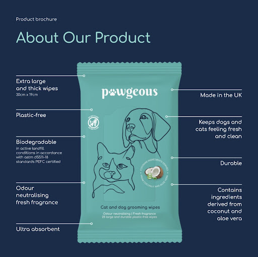 Pawgeous Dog & Cat Wipes - Thumbnail