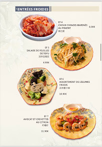Menu Chuan yue Cuisine chinoise authentique Page 1