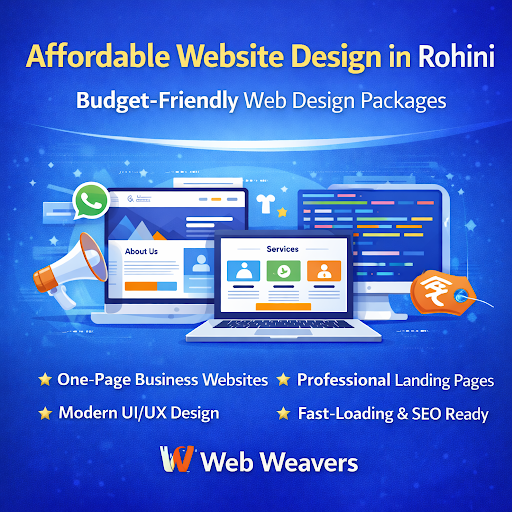 Affordable Website Design in Rohini for Small Businesses post image