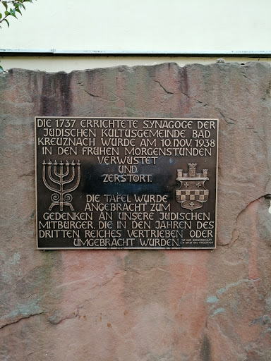 Gedenkstein für die alte Synagoge - Thumbnail