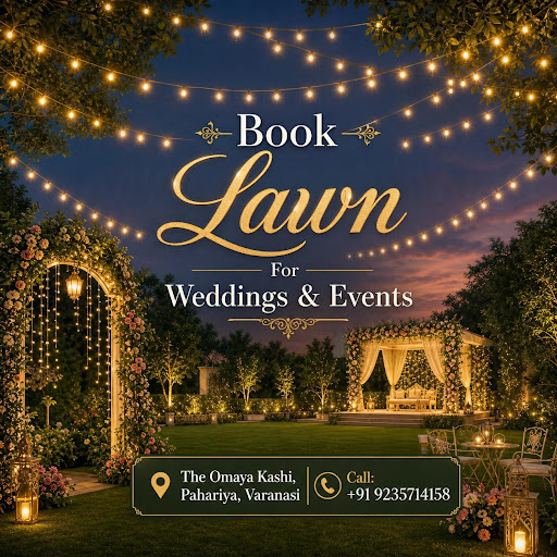 Planning a wedding, anniversary party, or family function in Varanasi? 🎉💍 The Omaya Kashi Lawn &… post image