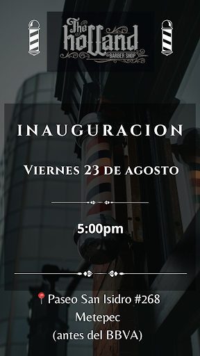 The Holland barber shop suc. Metepec paseo San Isidro