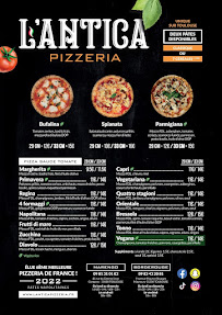 Menu L'Antica Pizzeria Marengo Page 2