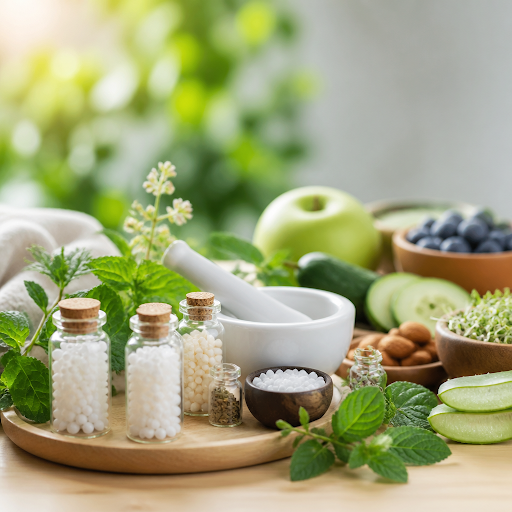 Healthy, glowing skin starts from within. At DMG Homeo Clinic in New Nallakunta, Hyderabad, we co… post image