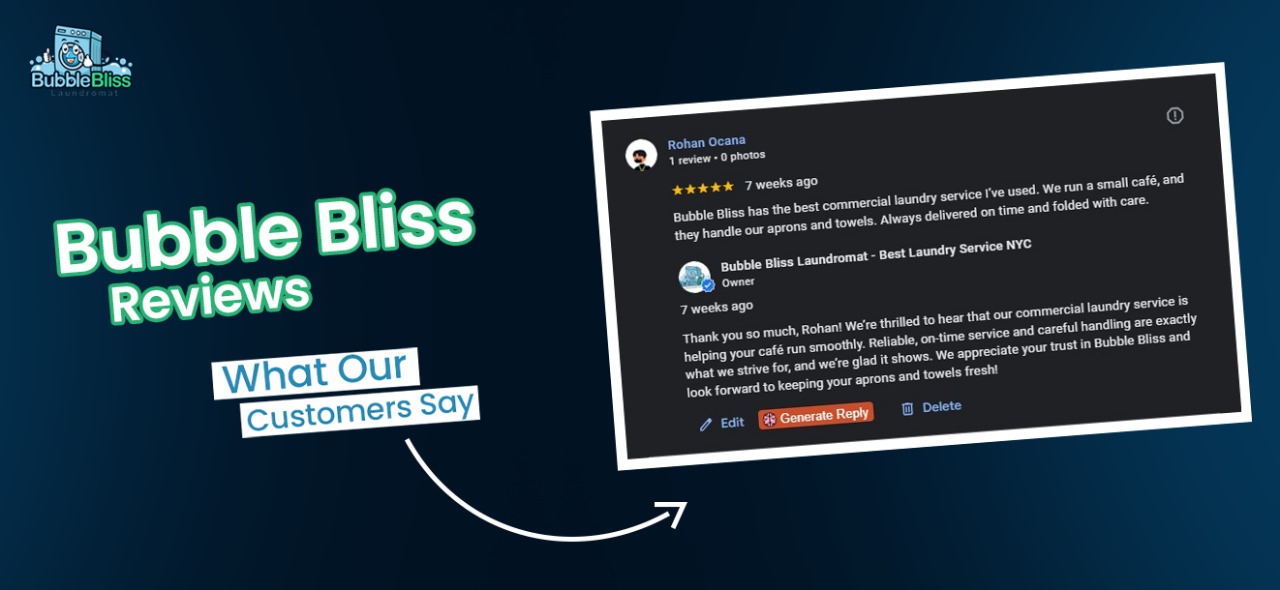 Bubble Bliss Laundromat - Best Laundry Service NYC facility with washing machines in New York