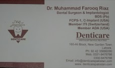 Denticare lahore