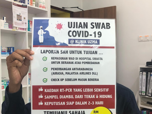 Klinik uzma kelana jaya covid test