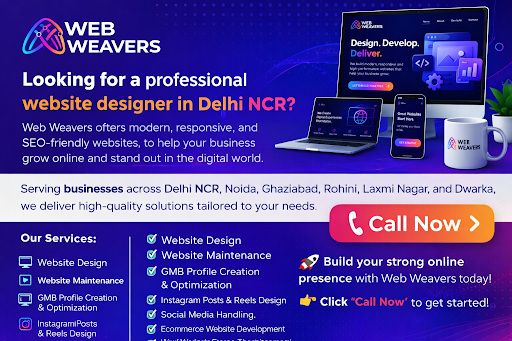 Looking for a professional website designer in Delhi NCR? post image