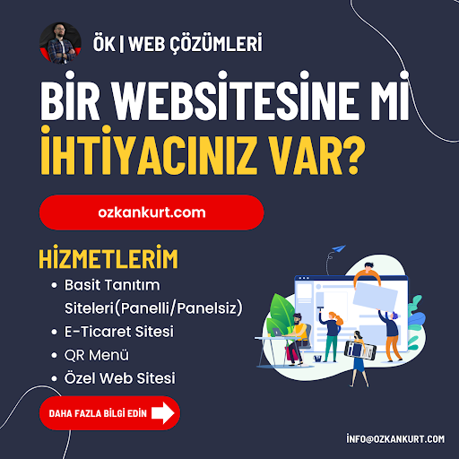 Özkan Kurt Web Tasarım ve Yazılım
