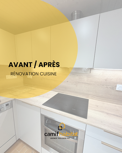 AVANT / APRÈSRénovation complète d’une cuisine à...