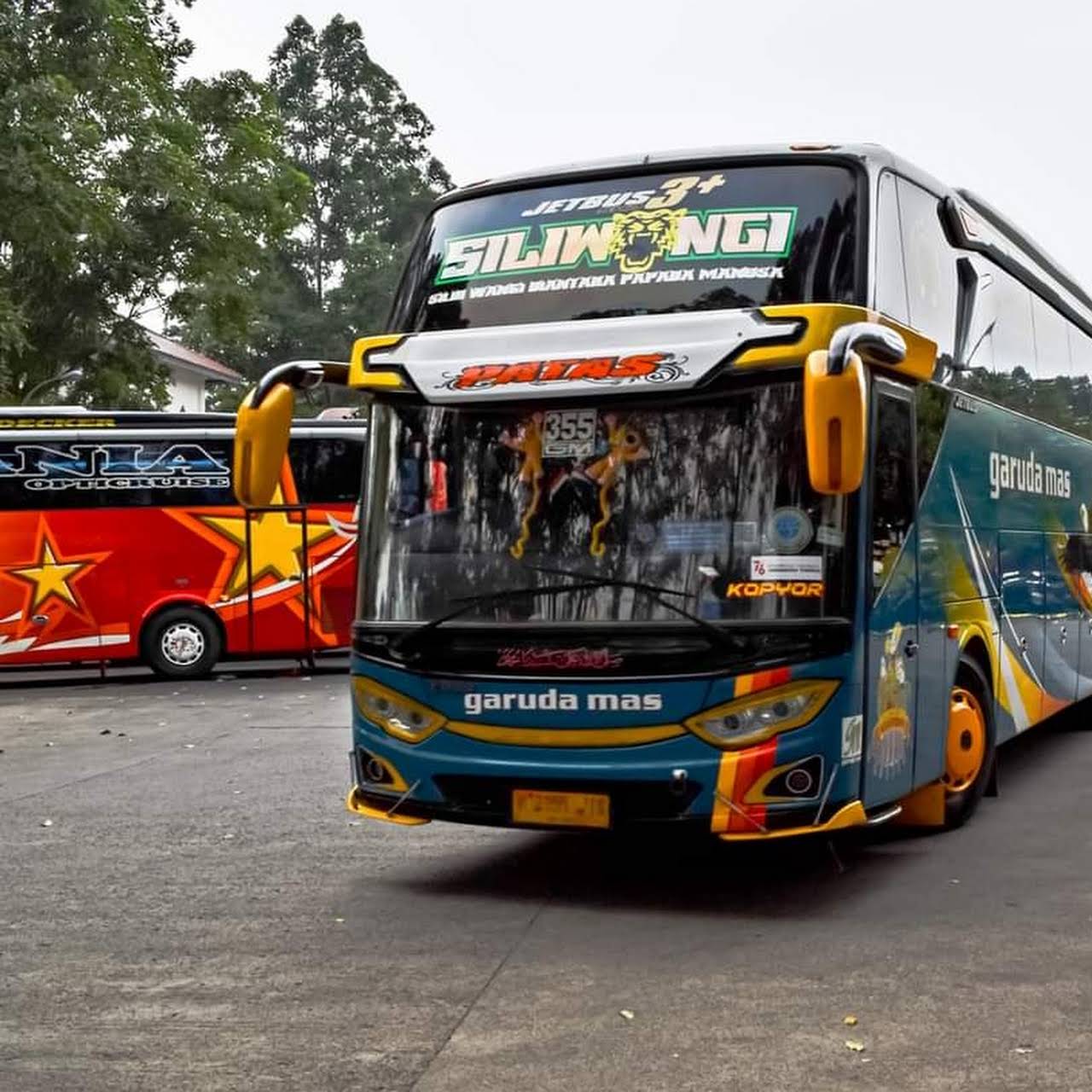 Harga tiket bus garuda mas 2021