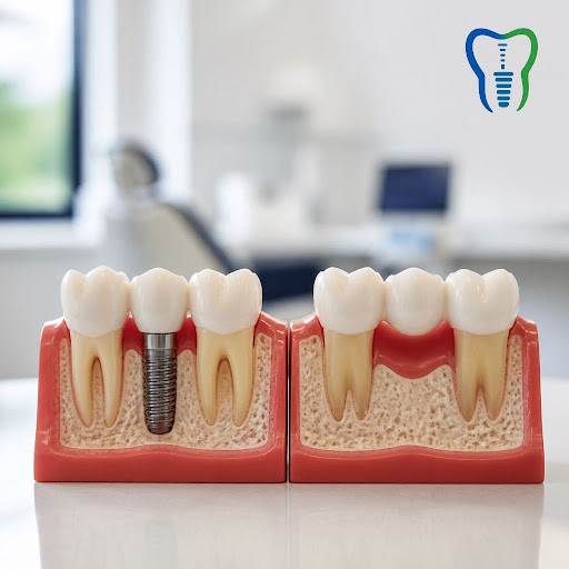 Thinking about replacing a missing tooth and confused between a single tooth implant and a dental… post image