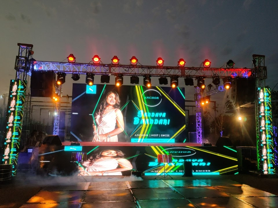 Anchor Sandhya Bhandari