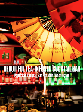 Paper Fan Cocktail Bar by null