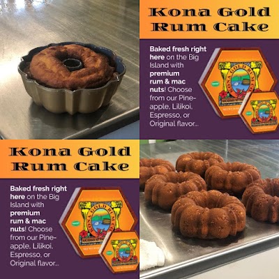 Kona Gold Trading company Kona Coffee and Rum Cakes