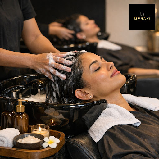 Indulge your hair in a premium spa experience at Meraki Signature Salon and Academy in Pallikaran… post image