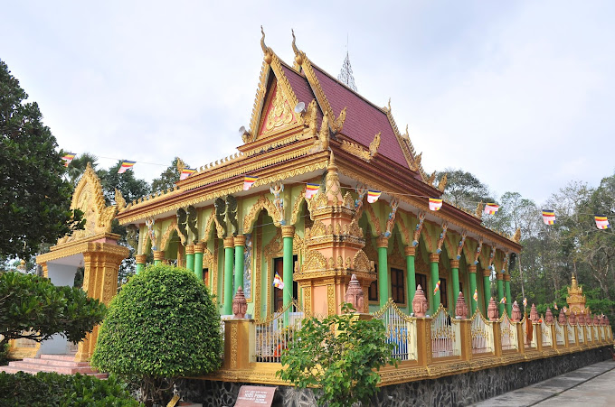 Chùa Khmer Tân Ngại, Lương Hoà A, Châu Thành, Trà Vinh