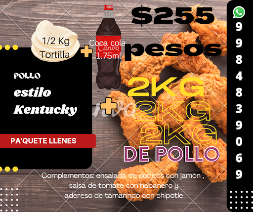 Los dos karnaless pollo frito