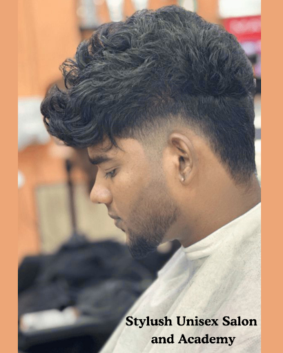 Fresh Curly Haircut with Low Fade by Stylush Unisex Salon & Academy, Mansarovar, Jaipur