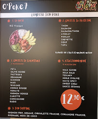 Menu O'Poke 7 Page 1