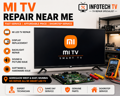 MI Xiaomi Redmi TV Repair Near Me in Motilal Nagar post image