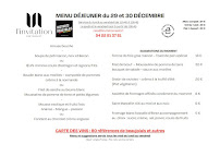 Menu L'invitation Restaurant Page 6