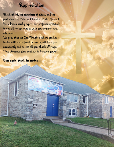 Celestial Church Of Christ, Jehovah Jireh Parish
