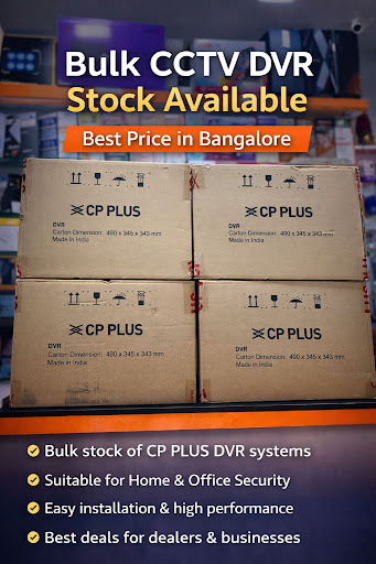 🔒 CCTV DVR Stock Available in Bangalore | CP PLUS post image