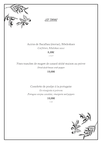 Menu La Table de Mittelwihr Page 8