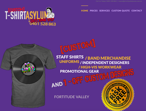 Strait Jacket Press - Visual