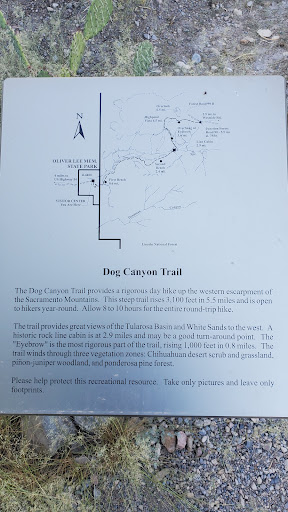 Dog Canyon Trail - Thumbnail