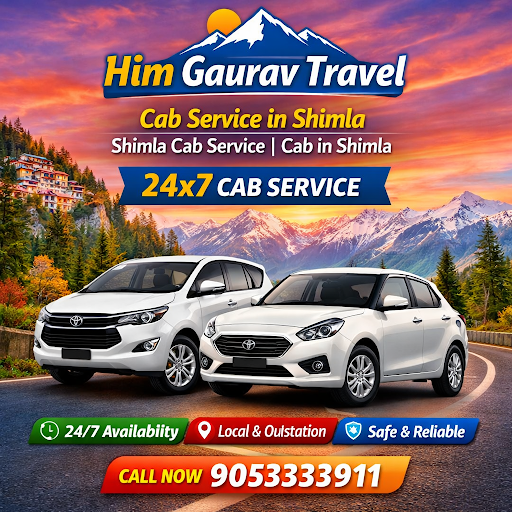 🚖 Him Gaurav Travel – Trusted Cab Service in Shimla (24×7) post image
